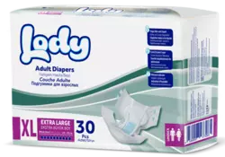 Підгузки для дорослих на липучках XL LODY JUMBO Підгузки для дорослих на липучках XL LODY JUMBO