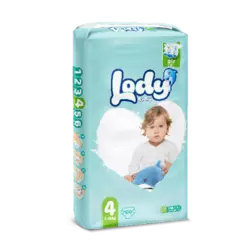 Підгузки дитячі на липучках LODY AIR MEGA Підгузки дитячі на липучках LODY AIR MEGA