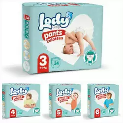 Підгузки-трусики дитячі LODY PANTS ECO Підгузки-трусики дитячі LODY PANTS ECO