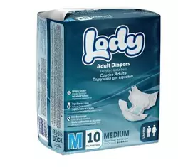 Підгузки для дорослих на липучках M LODY ECO Підгузки для дорослих на липучках M LODY ECO