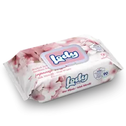 Вологі серветки Японське цвітіння 90 шт./пак. Вологі серветки Японське цвітіння 90 шт./пак.