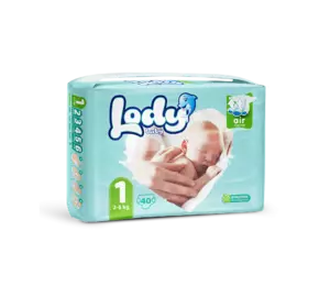 Підгузки дитячі на липучках LODY AIR ECO Підгузки дитячі на липучках LODY AIR ECO