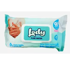 Вологі серветки дитячі Чиста вода Вологі серветки дитячі Чиста вода